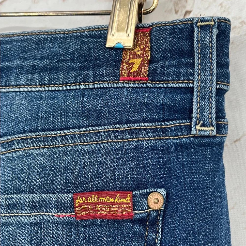 7 Fam “Josephina” Skinny Boyfriend, Size 32